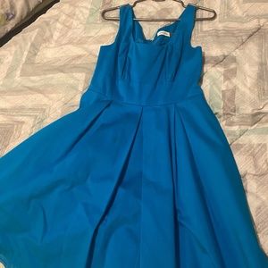 Blue Calvin Klein dress